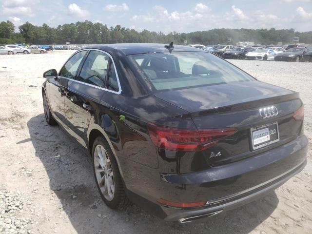 Photo 3 from auction – 2019 AUDI A4 PREMIUM with VIN WAUGMAF40KN008153