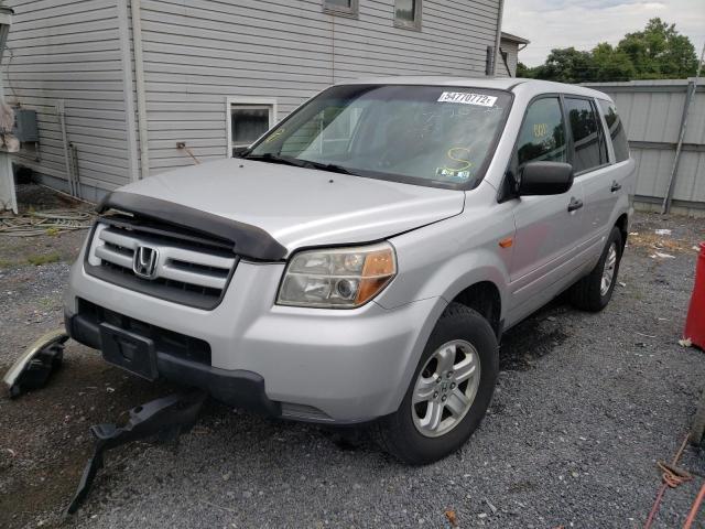 Photo 2 from auction – 2006 HONDA PILOT LX with VIN 5FNYF181X6B014471