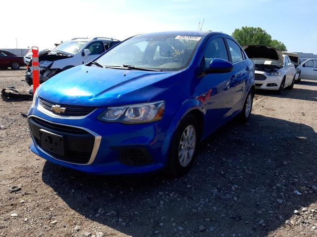 Photo 2 from auction – 2017 CHEVROLET SONIC LT with VIN 1G1JD5SH0H4126087