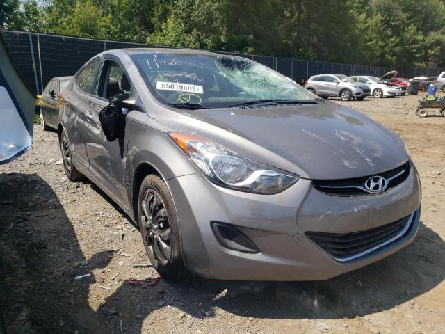 HYUNDAI ELANTRA GL 2012 with VIN 5NPDH4AEXCH129138 - Photo from auction