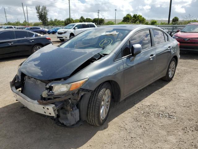 Photo 2 from auction – 2012 HONDA CIVIC EX with VIN 19XFB2F86CE372841