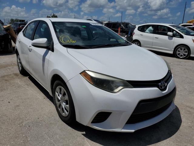 TOYOTA COROLLA L 2015 with VIN 2T1BURHE3FC317612 - Photo from auction