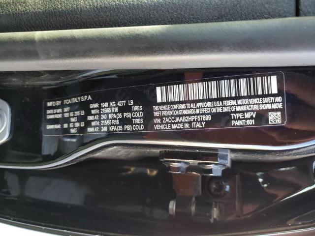 Photo 10 from auction – 2017 JEEP RENEGADE S with VIN ZACCJAAB2HPF57899