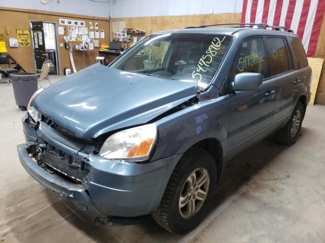 Photo 2 from auction – 2005 HONDA PILOT EXL with VIN 2HKYF18605H506387