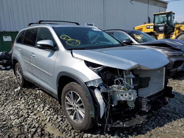 TOYOTA HIGHLANDER 2019 with VIN 5TDJZRFH2KS629142 - Photo from auction