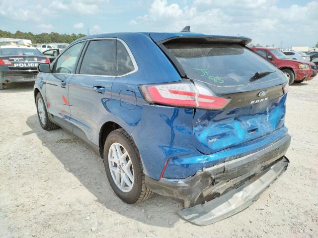 Photo 3 from auction – 2022 FORD EDGE SEL with VIN 2FMPK4J99NBA08354