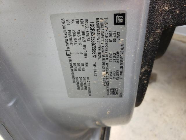 Photo 10 from auction – 2011 CHEVROLET SILVERADO with VIN 1GCRKSE35BZ206672