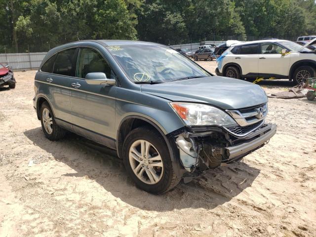 HONDA CR-V EXL 2011 with VIN 5J6RE3H75BL053350 - Photo from auction