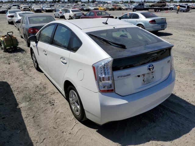 Photo 3 from auction – 2010 TOYOTA PRIUS with VIN JTDKN3DU5A0108477