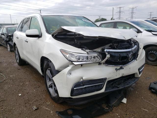ACURA MDX 2014 with VIN 5FRYD3H21EB003270 - Photo from auction