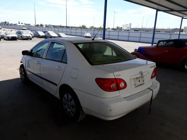 Photo 3 from auction – 2008 TOYOTA COROLLA CE with VIN 1NXBR32E58Z983511
