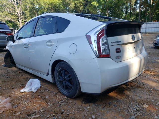 Photo 3 from auction – 2012 TOYOTA PRIUS with VIN JTDKN3DU8C5388630