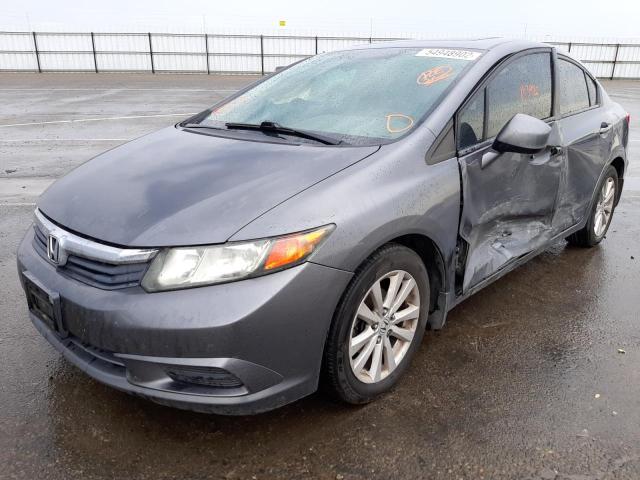 Photo 2 from auction – 2012 HONDA CIVIC EX with VIN 19XFB2F86CE348703