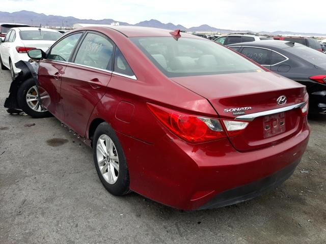 Photo 3 from auction – 2014 HYUNDAI SONATA GLS with VIN 5NPEB4AC0EH856120