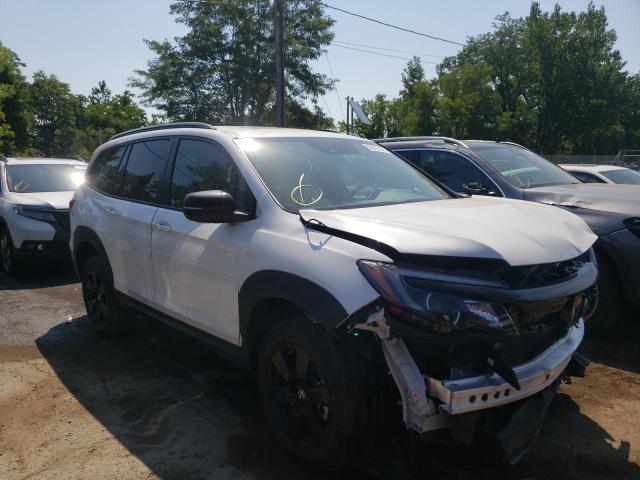 HONDA PILOT TRAI 2022 with VIN 5FNYF6H87NB041457 - Photo from auction