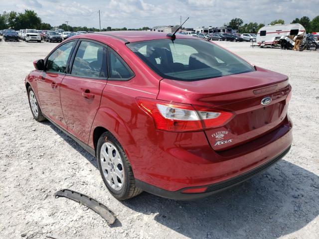 Photo 3 from auction – 2012 FORD FOCUS SE with VIN 1FAHP3F29CL114354