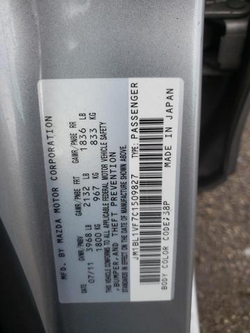Photo 10 from auction – 2012 MAZDA 3 I with VIN JM1BL1VF7C1509827