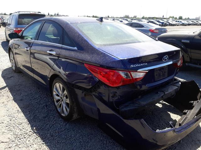 Photo 3 from auction – 2013 HYUNDAI SONATA SE with VIN 5NPEC4AC3DH662600