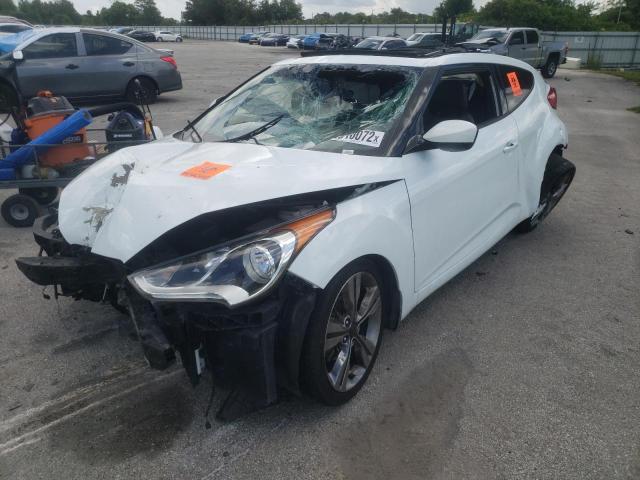 Photo 2 from auction – 2016 HYUNDAI VELOSTER with VIN KMHTC6AD0GU248532