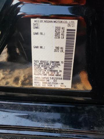 Photo 10 from auction – 2015 NISSAN ALTIMA 2.5 with VIN 1N4AL3AP5FC582098