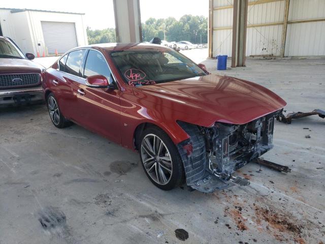INFINITI Q50 BASE 2015 with VIN JN1BV7AP8FM350706 - Photo from auction