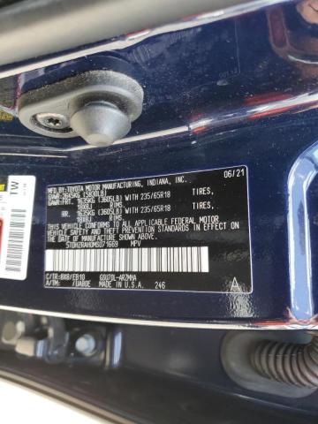 Photo 10 from auction – 2021 TOYOTA HIGHLANDER with VIN 5TDHZRAH0MS071669