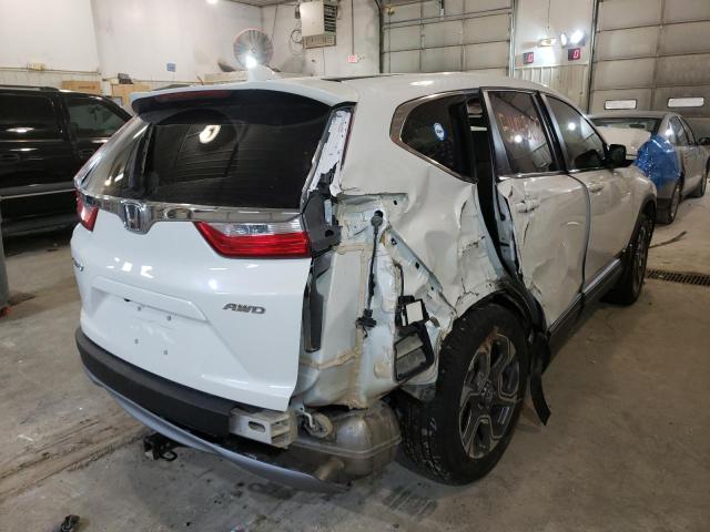Photo 4 from auction – 2017 HONDA CR-V EX with VIN 5J6RW2H59HL034251