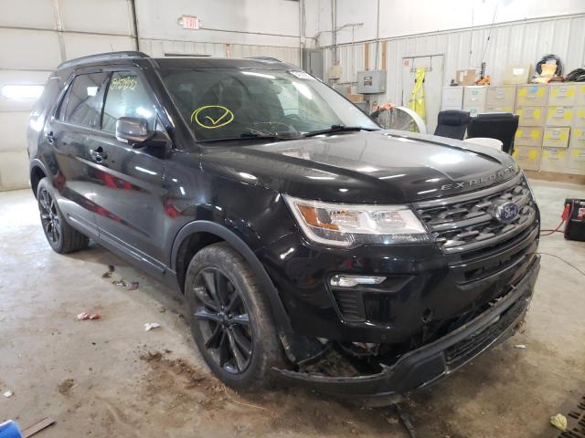 FORD EXPLORER X 2018 with VIN 1FM5K8D81JGB17749 - Photo from auction