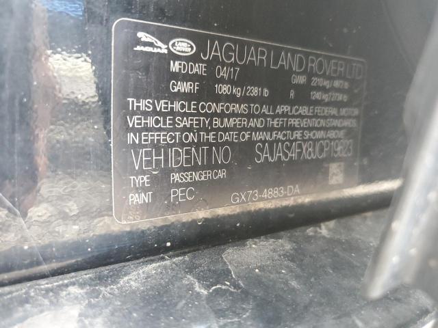 Photo 10 from auction – 2018 JAGUAR XE with VIN SAJAS4FX8JCP19623