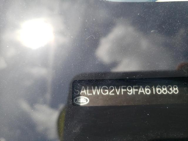 Photo 10 from auction – 2015 LAND ROVER RANGE ROVE with VIN SALWG2VF9FA616838