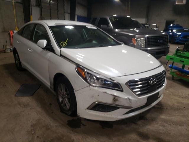 HYUNDAI SONATA SE 2017 with VIN 5NPE24AF6HH488282 - Photo from auction