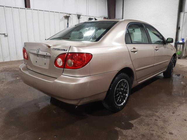 Photo 4 from auction – 2008 TOYOTA COROLLA CE with VIN 2T1BR32E18C878630