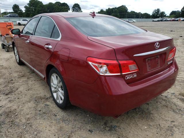 Photo 3 from auction – 2010 LEXUS ES 350 with VIN JTHBK1EG3A2343856