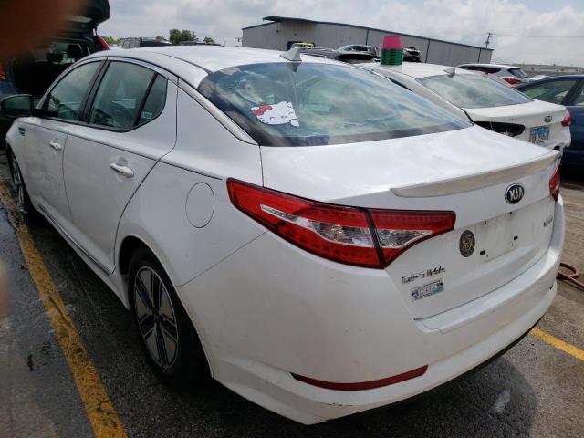 Photo 3 from auction – 2012 KIA OPTIMA HYB with VIN KNAGM4AD9C5034261
