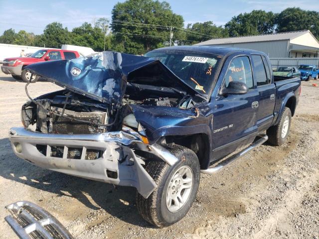 Photo 2 from auction – 2002 DODGE DAKOTA QUA with VIN 1B7HG48N12S724583