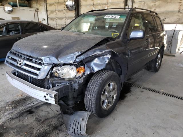 Photo 2 from auction – 2005 TOYOTA HIGHLANDER with VIN JTEDD21A250117803