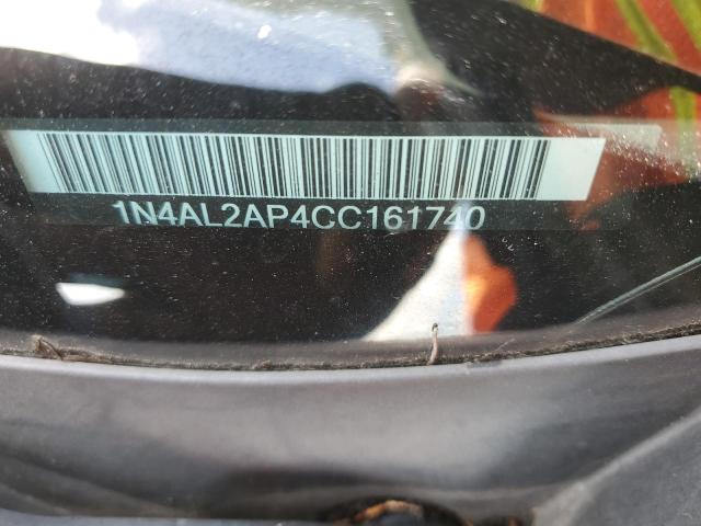 Photo 10 from auction – 2012 NISSAN ALTIMA BAS with VIN 1N4AL2AP4CC161740