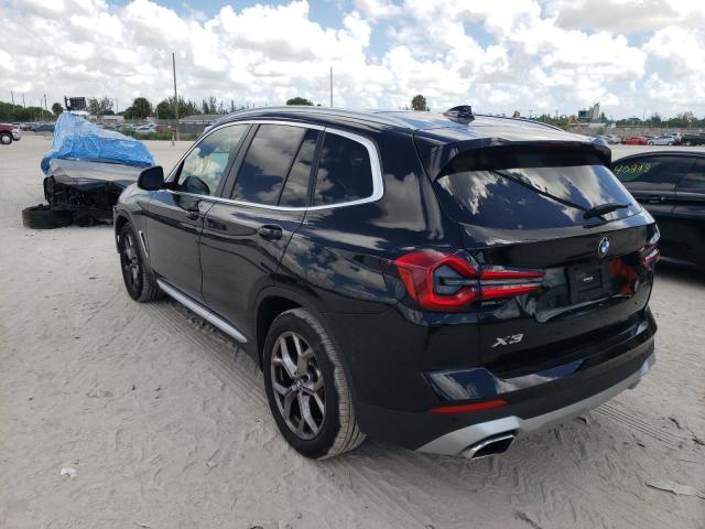 Photo 3 from auction – 2022 BMW X3 SDRIVE3 with VIN 5UX43DP09N9J46386