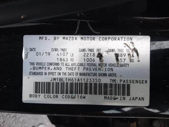 Photo 10 from auction – 2010 MAZDA 3 S with VIN JM1BL1H61A1123350