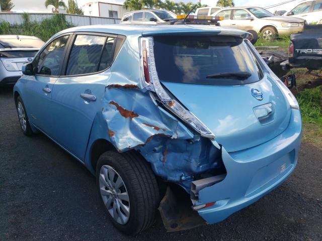 Photo 3 from auction – 2015 NISSAN LEAF S with VIN 1N4AZ0CP5FC327235