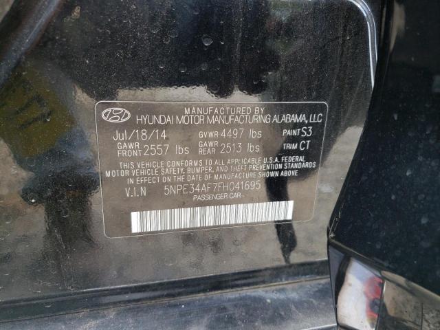 Photo 10 from auction – 2015 HYUNDAI SONATA SPO with VIN 5NPE34AF7FH041695