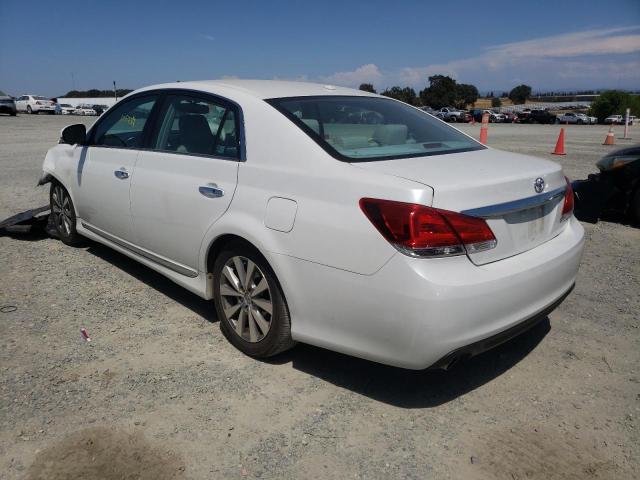 Photo 3 from auction – 2012 TOYOTA AVALON BAS with VIN 4T1BK3DB3CU442098