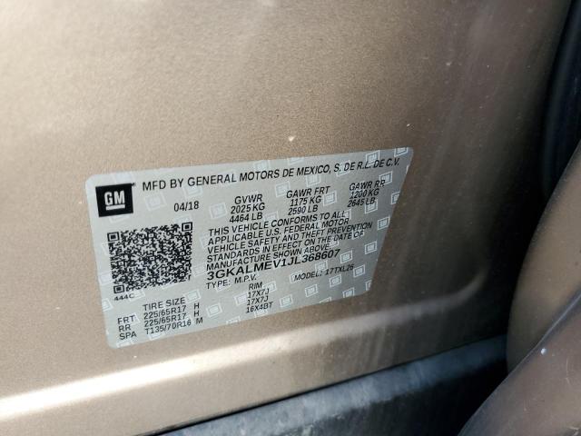 Photo 10 from auction – 2018 GMC TERRAIN SL with VIN 3GKALMEV1JL368607