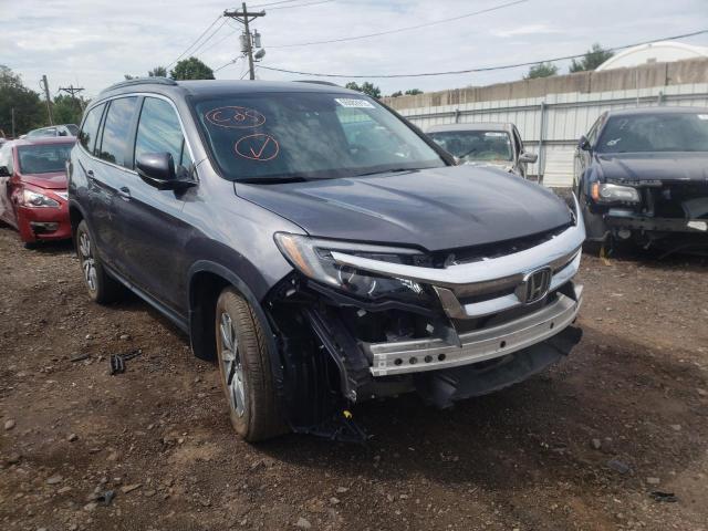 HONDA PILOT EXL 2020 with VIN 5FNYF6H38LB059628 - Photo from auction