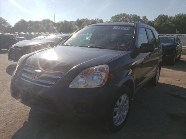 Photo 2 from auction – 2006 HONDA CR-V EX with VIN JHLRD68806C014872