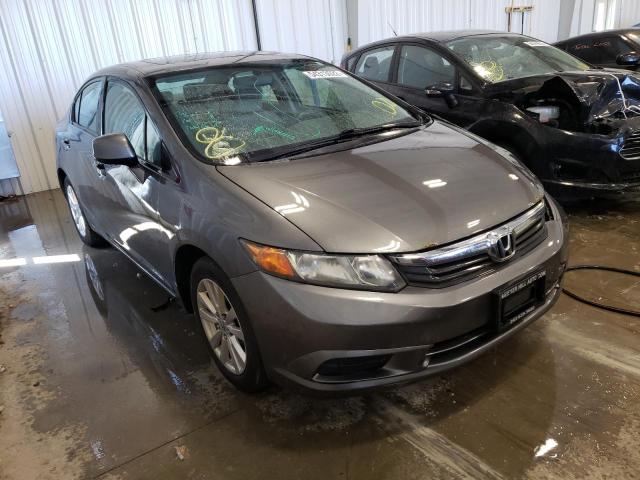 HONDA CIVIC EX 2012 with VIN 19XFB2F89CE016383 - Photo from auction