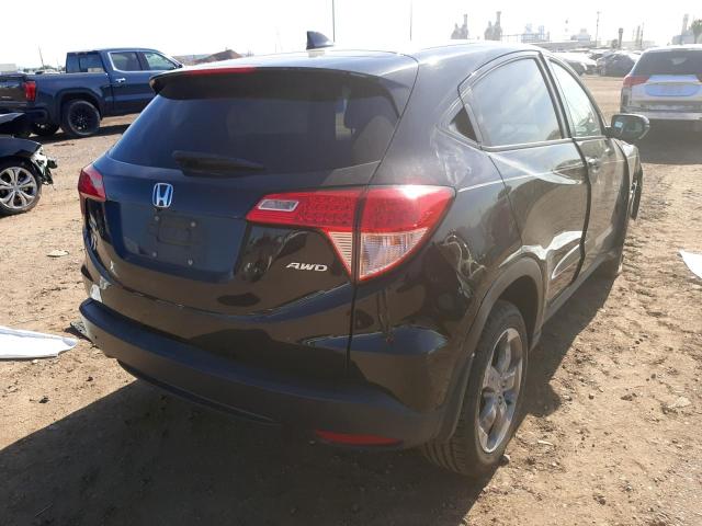 Photo 4 from auction – 2017 HONDA HR-V EX with VIN 3CZRU6H57HM708618