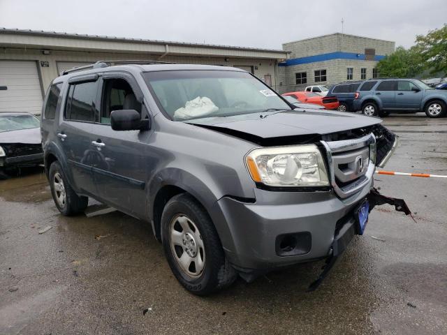 HONDA PILOT LX 2009 with VIN 5FNYF38209B010535 - Photo from auction