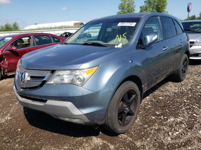 Photo 2 from auction – 2007 ACURA MDX with VIN 2HNYD28207H531188