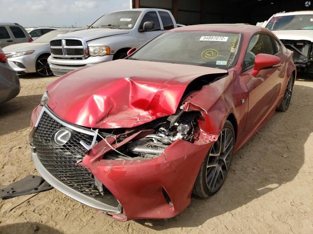 Photo 2 from auction – 2015 LEXUS RC 350 with VIN JTHHE5BCXF5006276